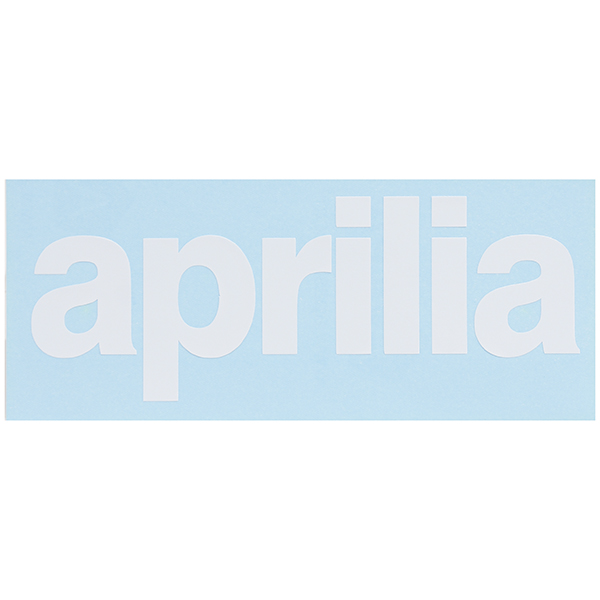 Aprilia Logo Sticker(Die Cut/White/150mm)