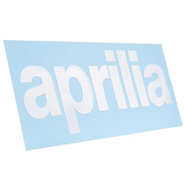 Aprilia Logo Sticker(Die Cut/White/150mm)