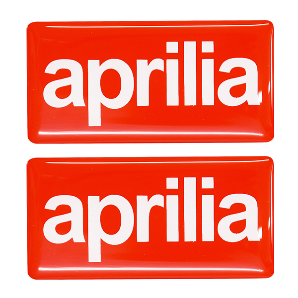 Aprilia 3Dロゴステッカー(Large/2枚セット)