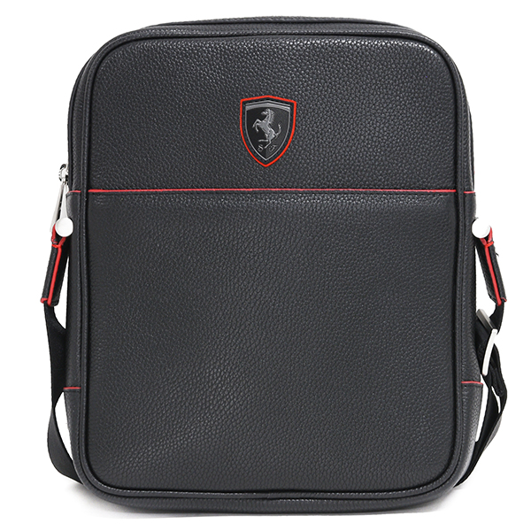 Ferrari Leather Schoulder Bag