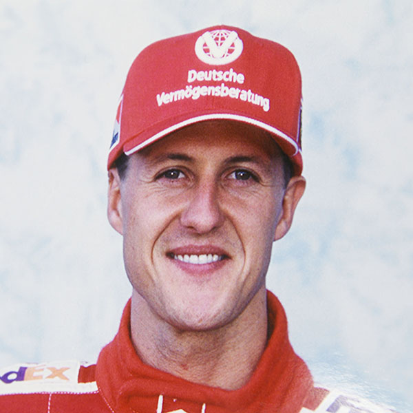 Scuderia Ferrari 2000 M.Schumacher Photo-M.schumacher Signed-