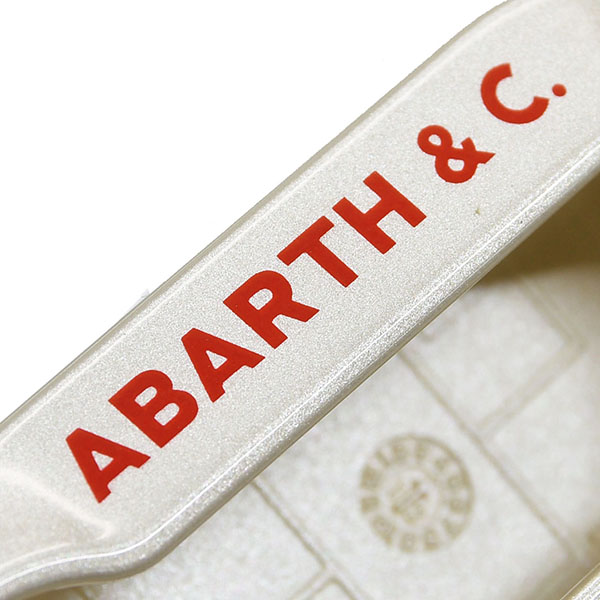 ABARTH純正キーカバー 595 50thプロトタイプ(艶ありホワイト)