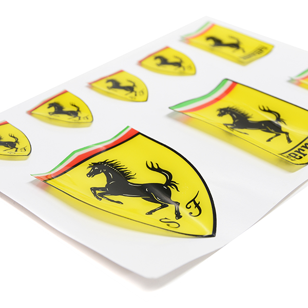 Ferrari Resin Sticker Set Type A
