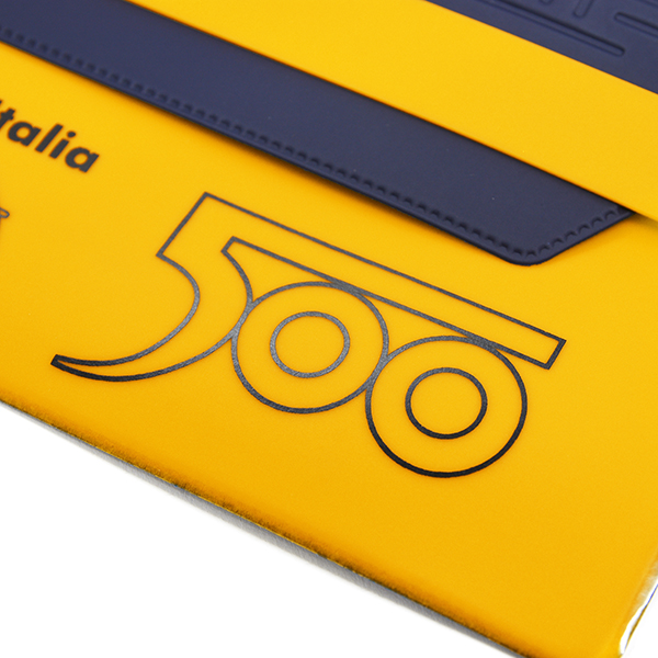 FIAT 500 CLUB ITALIA Document Case(Yellow)