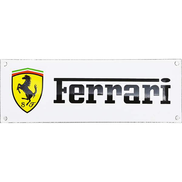 Ferrari Logo Sign Boad