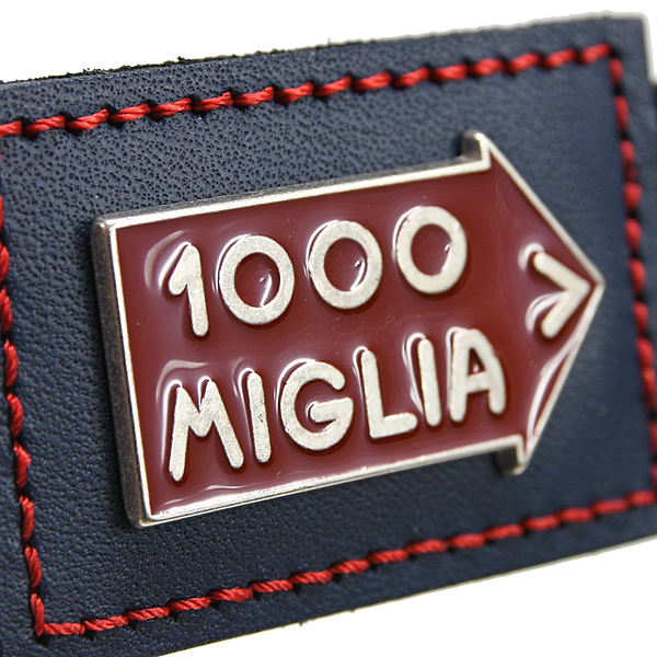 1000 MIGLIA Official Leather Keyring