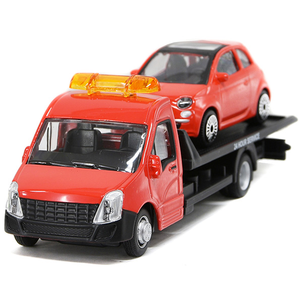 1/43 FIAT 500 & Car Hauler Miniature Model<br><font size=-1 color=red>01/11到着</font>