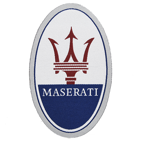 MASERATI Emblem Shaped Patch(Large)