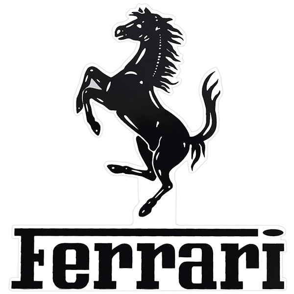 Ferrari Logo&Cavallino Sticker