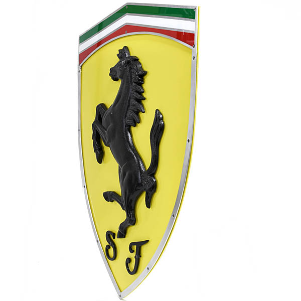 Scuderia Ferrariエンブレムアルミオブジェ-Large-