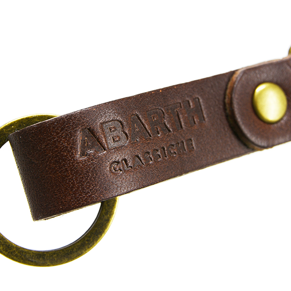 ABARTH Classiche Leather Keyring