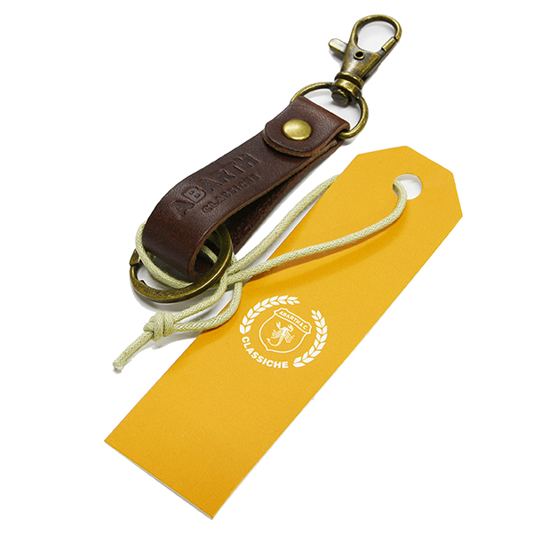 ABARTH Classiche Leather Keyring