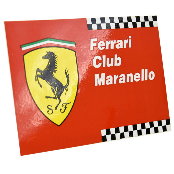 Ferrari Club Maranello Sticker (Small)