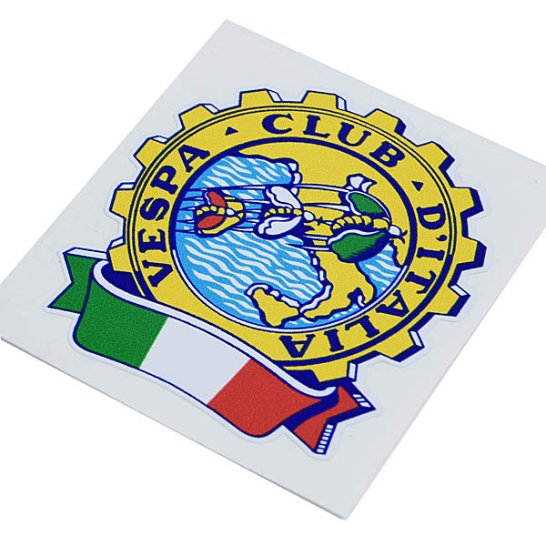 Vespa Club ITALIA Emblem Sticker