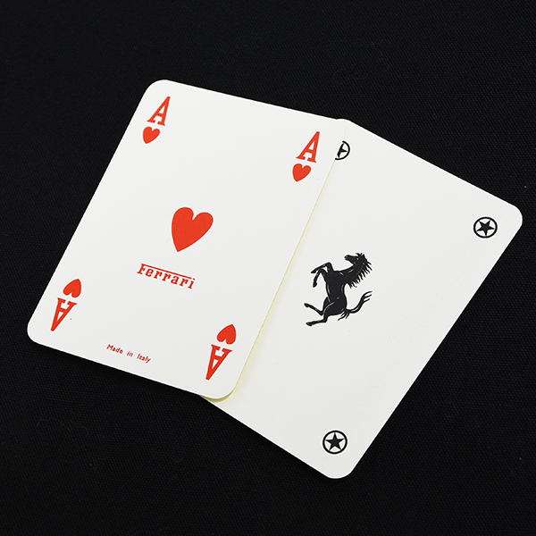 Ferrari playing cards set