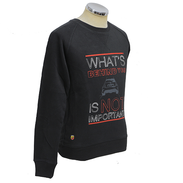 ABARTH Sweat Shirt-What's behind you-(Black)