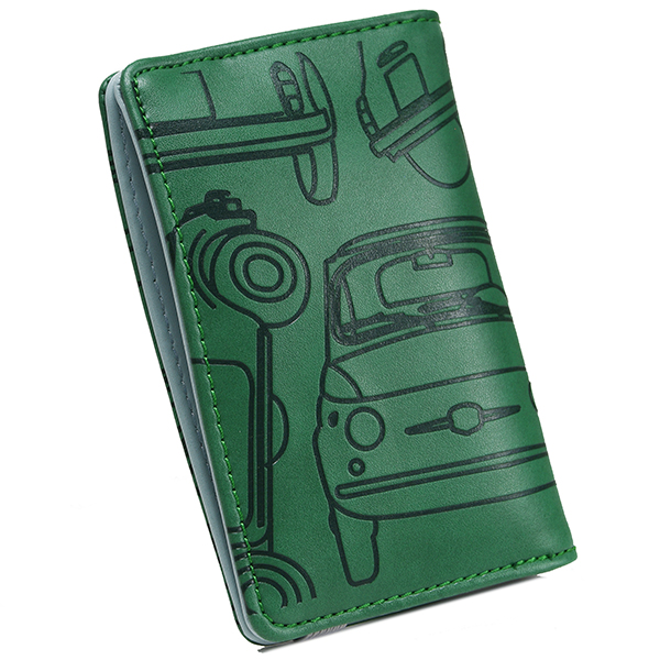 FIAT Nuova 500 Graphic Key Case(Green)