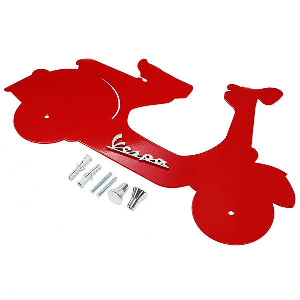 Vespa Official Wall hanger(Red)