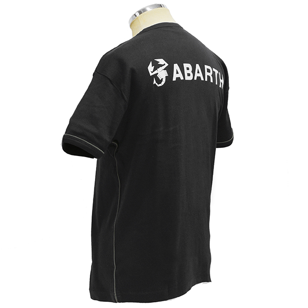 ABARTH Back Print T-Shirts(Black)