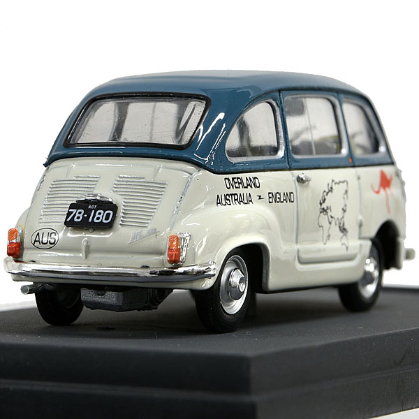 1/43 FIAT 600D Multipla Miniature Model-1961-(Overland Australia-England 1969)