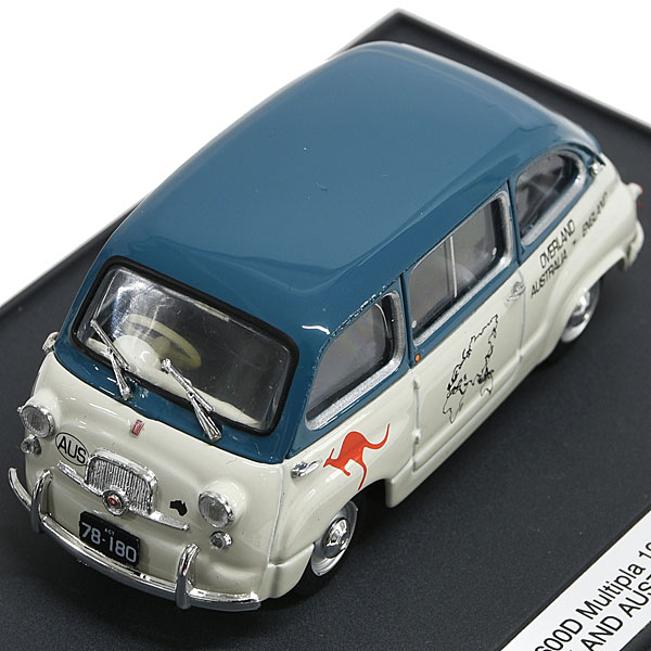 1/43 FIAT 600D Multipla Miniature Model-1961-(Overland Australia-England 1969)