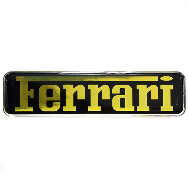 Ferrari Logo 3D Sticker(Yellow)