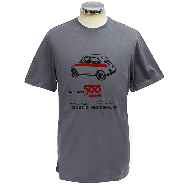 FIAT純正Nuova 500 Tシャツ(グレー)