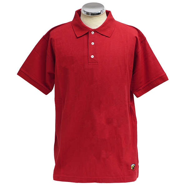 ABARTH Old Emblem Polo Shirts(Red)