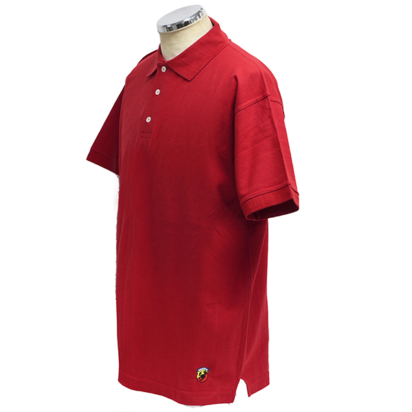 ABARTH Old Emblem Polo Shirts(Red)