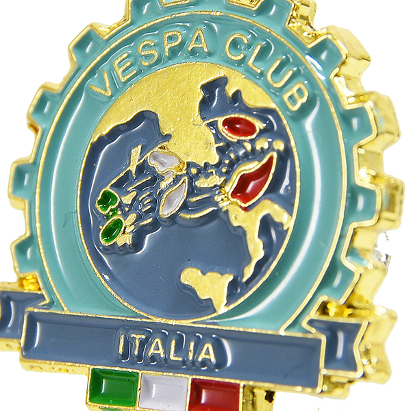 Vespa Club ITALIA Pin Badge 