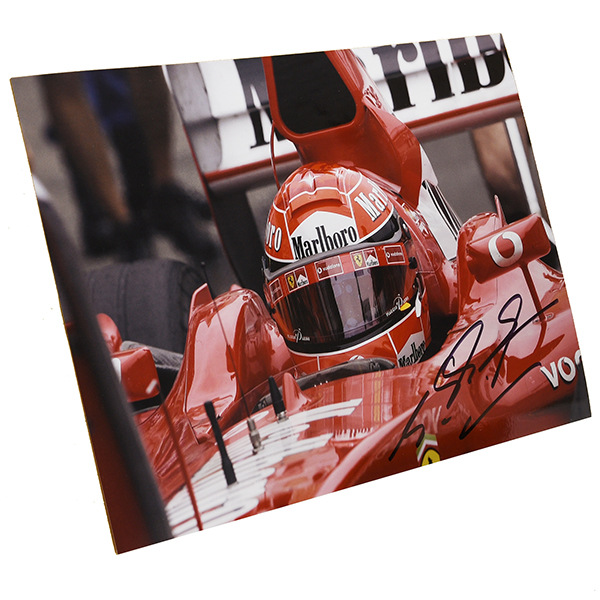 Scuderia Ferrari 2002 M.Schumacher Photo-M.schumacher Signed/Germany GP-