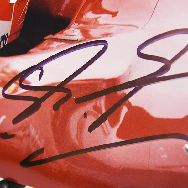 Scuderia Ferrari 2002 M.Schumacher Photo-M.schumacher Signed/Germany GP-