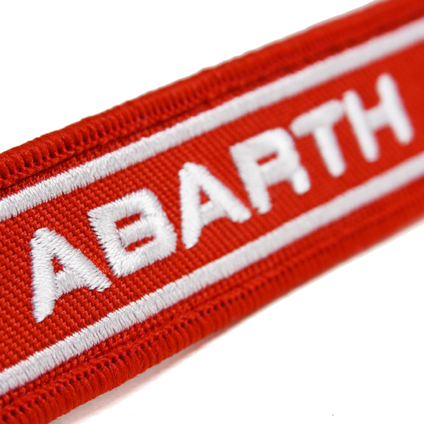 ABARTH Fabric Keyring