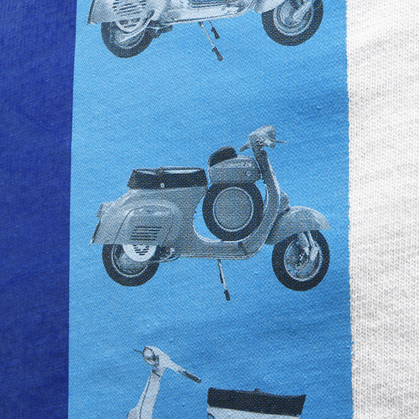 Vespa Official T-Shirts-Heritage-(White)