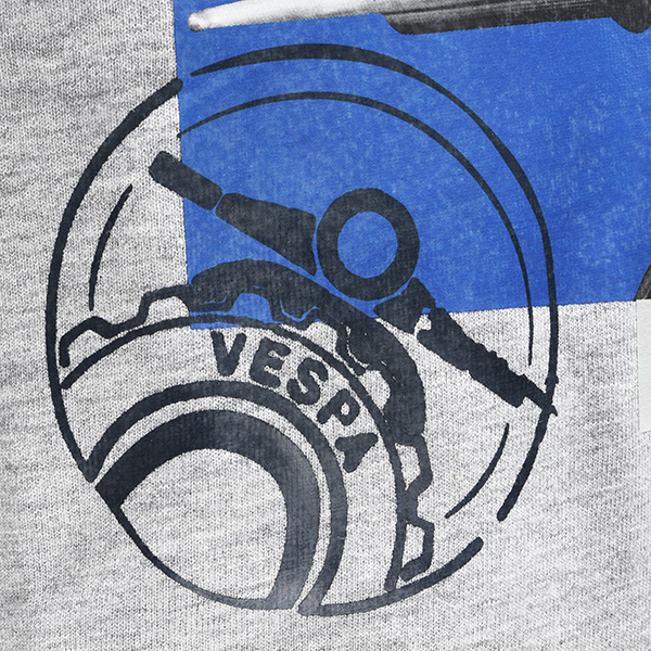 VespaオフィシャルTシャツ-Heritage-(グレー)