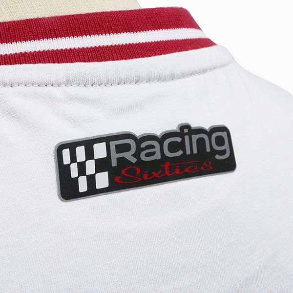 Vespa Official T-Shirts-Racing Sixty -(White)