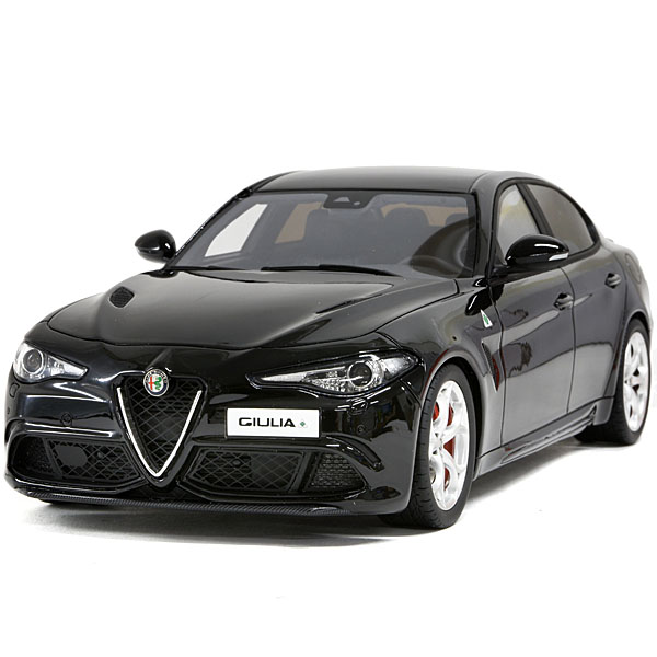 1/18 Alfa Romeo Giulia QUADRIFOGLIO ¥ß¥Ë¥Á¥å¥¢¥â¥Ç¥ë(¥Ö¥é¥Ã¥¯)by OttO<br><font size=-1 color=red>07/13ÅþÃå</font>