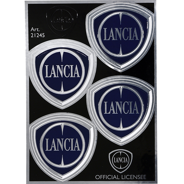LANCIA Emblem Stickers Set 4pcs-21245-