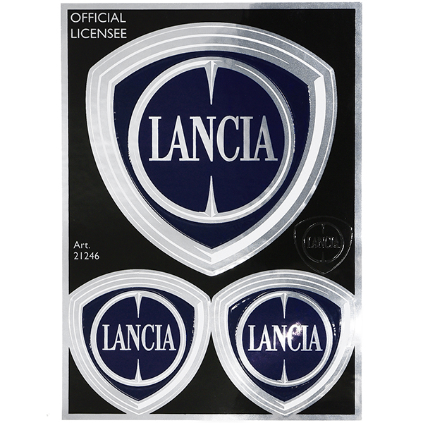 LANCIA Emblem Stickers Set 3pcs-21246-