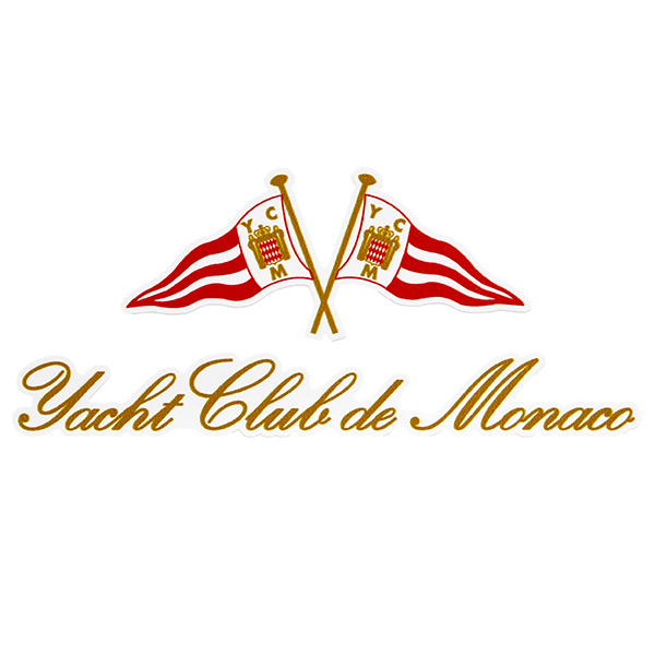 Yacht Club de Monacoエンブレムステッカー
