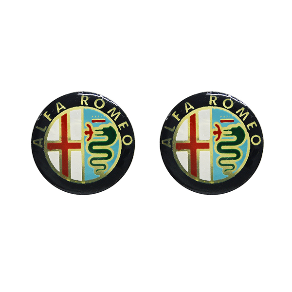 Alfa Romeo 3D Emblem Stickers(12mm/2pcs.)-21845-