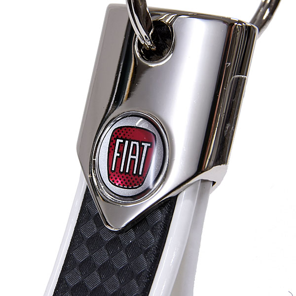 FIAT Old Emblem Keyring(Carbon Look)