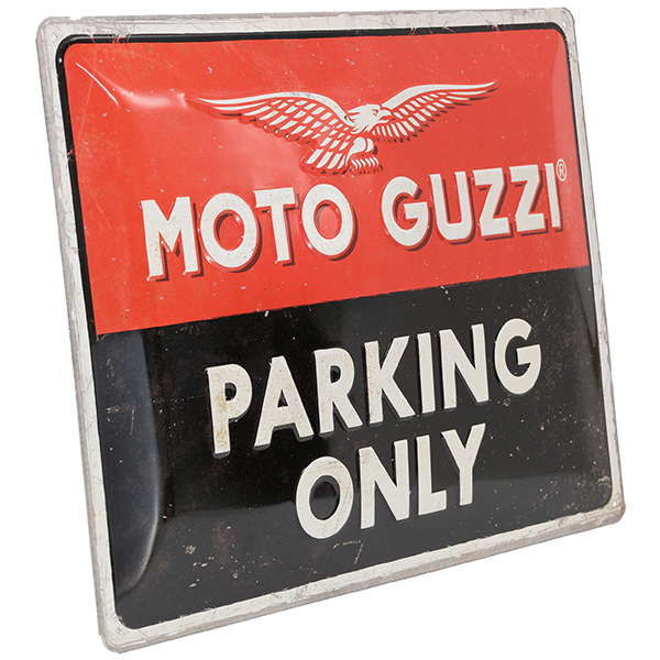 Moto Guzzi Official Sign Boad-PARKING ONLY-