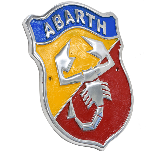 ABARTH Emblem Aluminium object