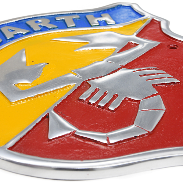 ABARTH Emblem Aluminium object