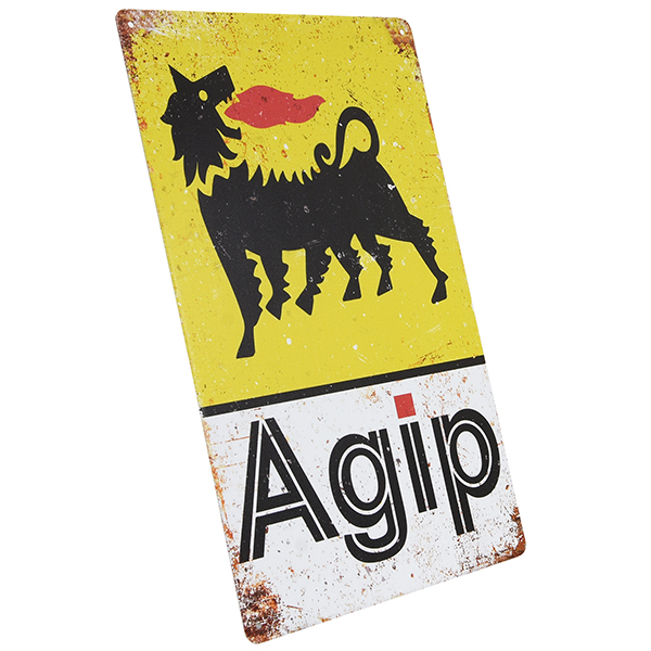 Agip Vintage Style Sign Board Type2