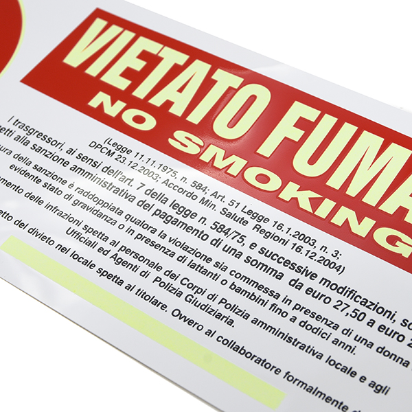 VIETATO FUMARE Sticker