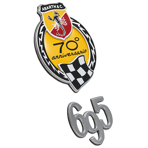 ABARTH Genuine 695 70th Anniversary Side Emblem