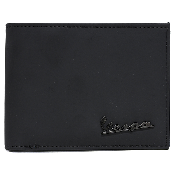 Vespa Metal Logo Wallet (Black)