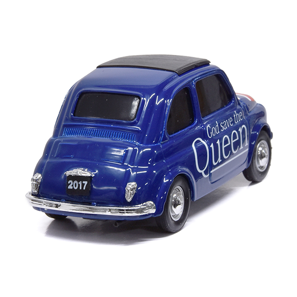 1/43 FIAT500 Miniature Model(England Mind the gap - God save the Queen)